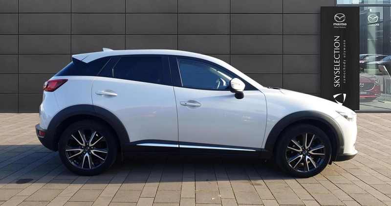 Mazda CX-3 cena 77900 przebieg: 170494, rok produkcji 2018 z Dukla małe 379